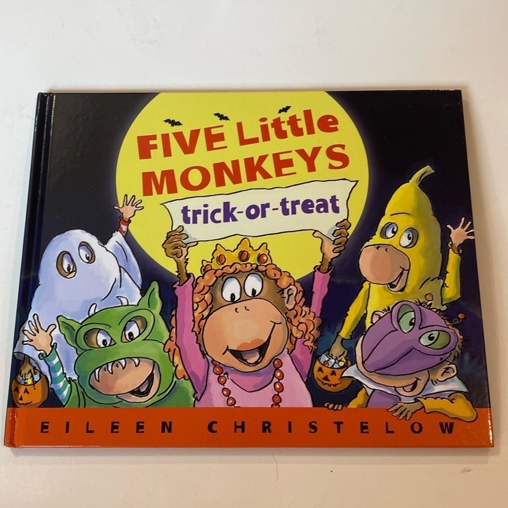 Five Little Monkeys Trick-or-Treat book